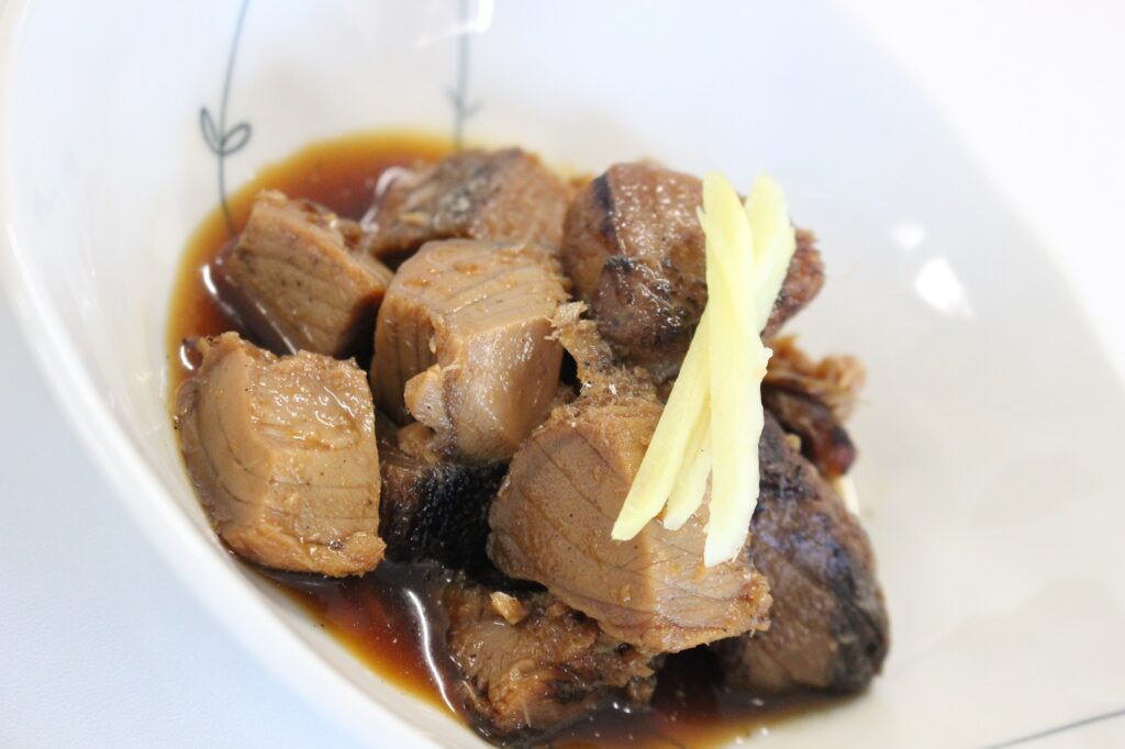 カツオじっくり煮